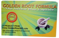 Golden Root Formula Blue Pill 100 Capsules