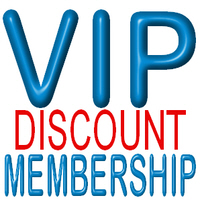 VIP Membership. Get discounts on all future orders!