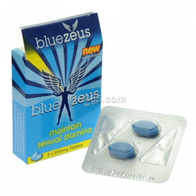 Blue Zeus 2 x 850mg Packs