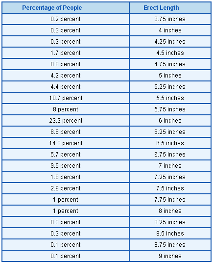 How Size Penis